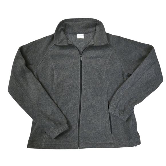 Columbia Sportswear Company RN 69724 Women's Zip Up Gray Fleece Jacket Size XL - Picture 1 of 1